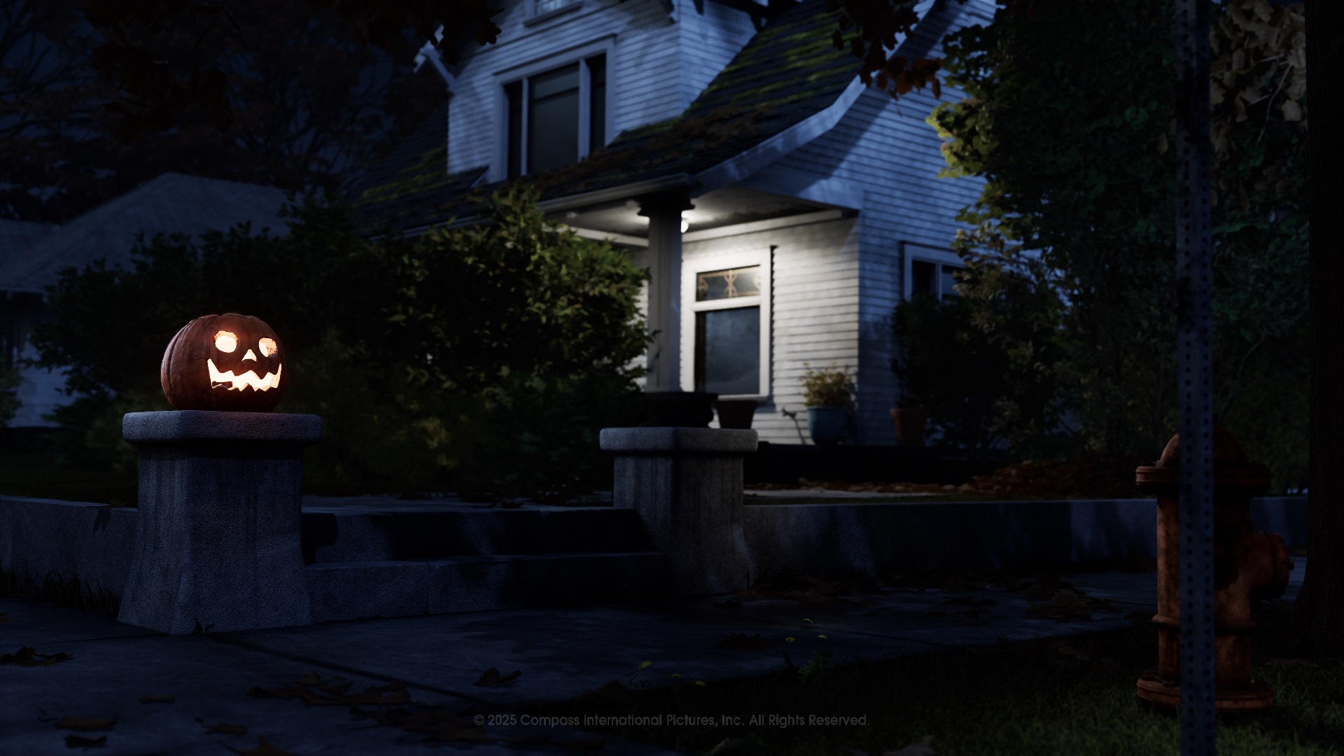 A residential street in Haddonfield Heights